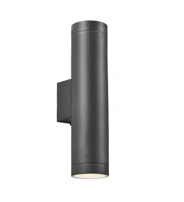 Morro Up &amp; Down Wall Light in Anthracite Finish
